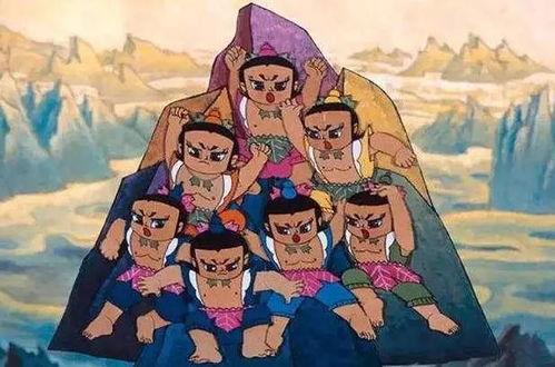 葫芦娃每日吃瓜,揭秘七兄弟的神秘生活